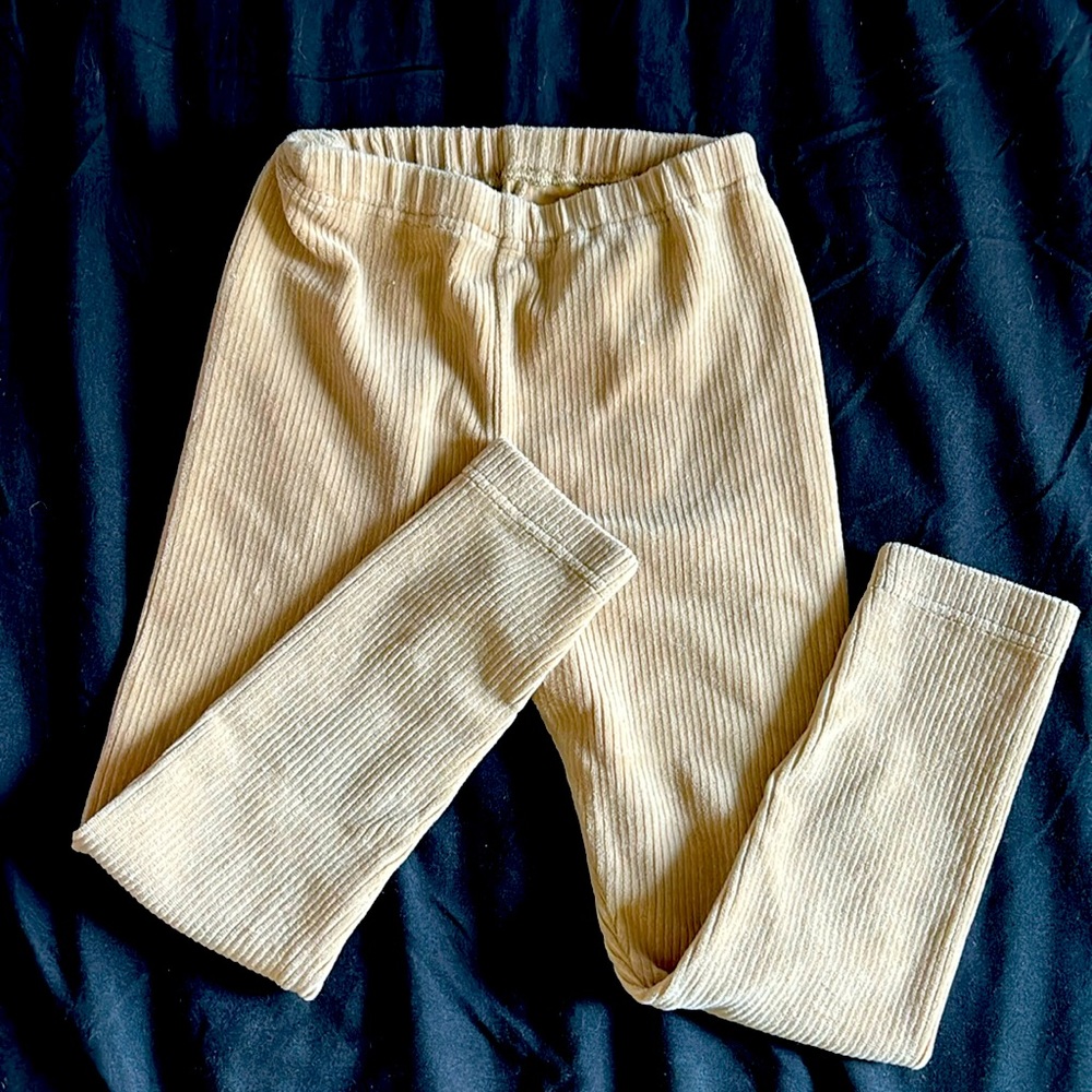 Uniqlo beige legging pants kids toddler